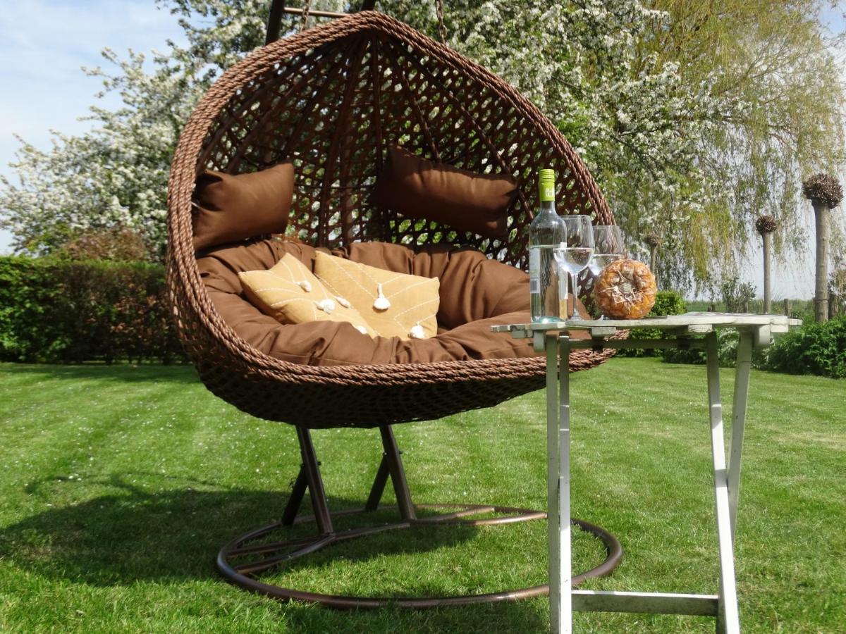 B & B 'Droom In De Polder De Suite Met Prive Sauna Arnemuiden Zewnętrze zdjęcie