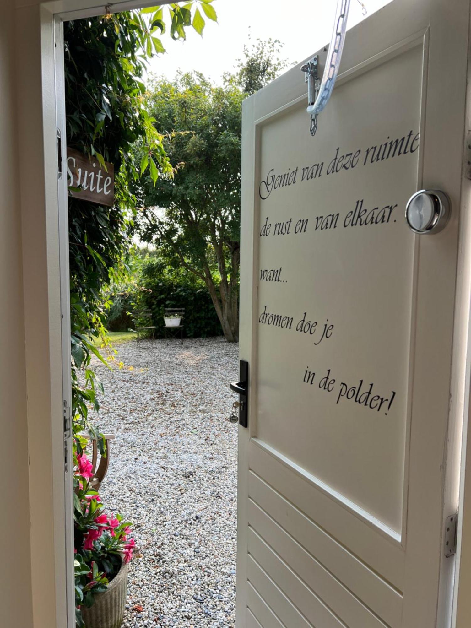 B & B 'Droom In De Polder De Suite Met Prive Sauna Arnemuiden Zewnętrze zdjęcie