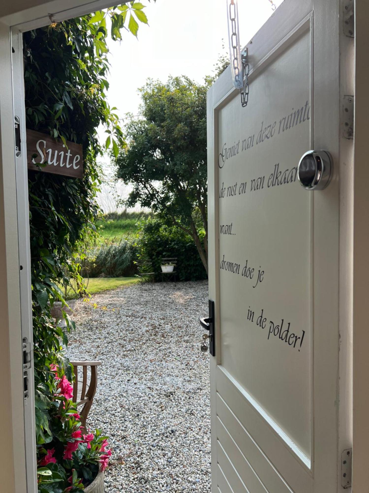 B & B 'Droom In De Polder De Suite Met Prive Sauna Arnemuiden Zewnętrze zdjęcie