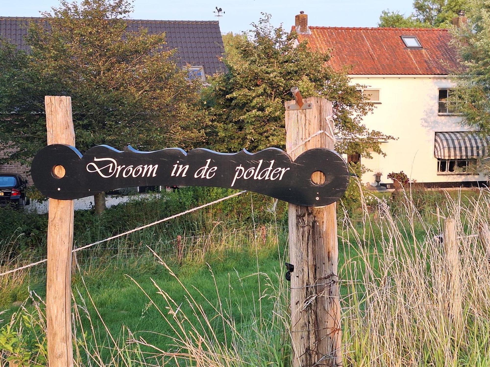 B & B 'Droom In De Polder De Suite Met Prive Sauna Arnemuiden Zewnętrze zdjęcie